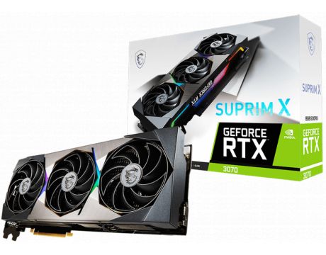 MSI GeForce RTX 3070 8GB SUPRIM X LHR на супер цени