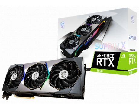 MSI GeForce RTX 3080 12GB SUPRIM X LHR на супер цени