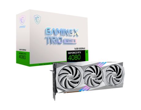 MSI GeForce RTX 4080 16GB Gaming X Trio White DLSS 3 на супер цени
