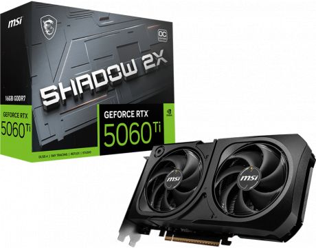 MSI GeForce RTX 5060 Ti 16GB Shadow 2X OC Plus DLSS 4 на супер цени