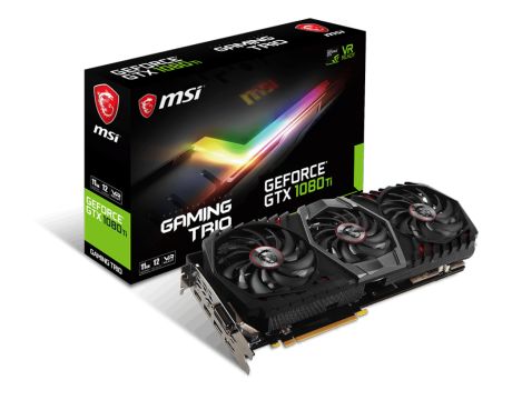 MSI GeForce GTX 1080 Ti 11GB Gaming Trio на супер цени