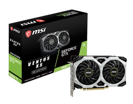 MSI GeForce GTX 1660 Ti 6GB Ventus XS OC на супер цени