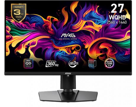 26.5'' MSI MAG 271QPX QD-OLED на супер цени