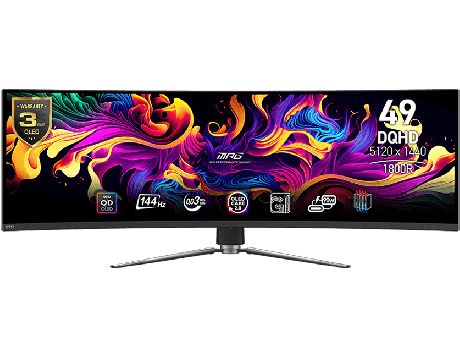 49" MSI MPG 491CQP QD-OLED на супер цени