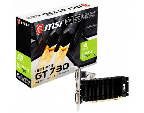 MSI GeForce GT 730 2GB V1 Low Profile на супер цени
