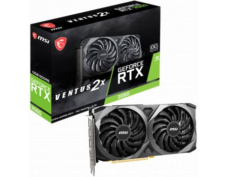 MSI GeForce RTX 3060 12GB VENTUS 2X OC на супер цени