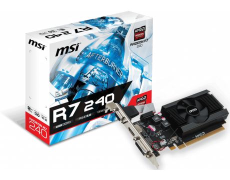 MSI Radeon R7 240 2GB Low Profile на супер цени