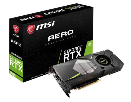 MSI GeForce RTX 2080 8GB AERO на супер цени