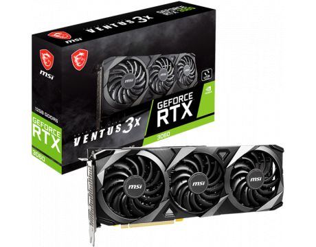 MSI GeForce RTX 3060 12GB VENTUS 3X на супер цени