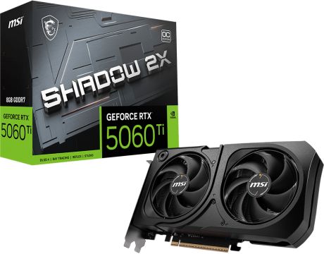 MSI GeForce RTX 5060 Ti 8GB Shadow 2X OC Plus DLSS 4 на супер цени