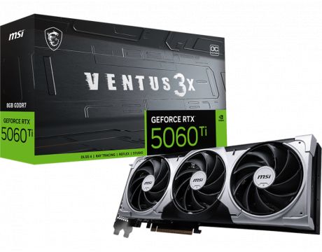 MSI GeForce RTX 5060 Ti 8GB Ventus 3X OC DLSS 4 на супер цени