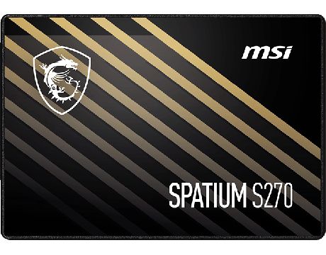 480GB SSD MSI SPATIUM S270 на супер цени