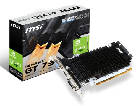 MSI GeForce GT 730 2GB Low Profile на супер цени