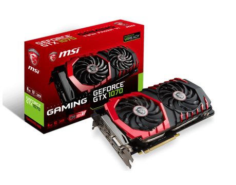 MSI GeForce GTX 1070 8GB Gaming на супер цени