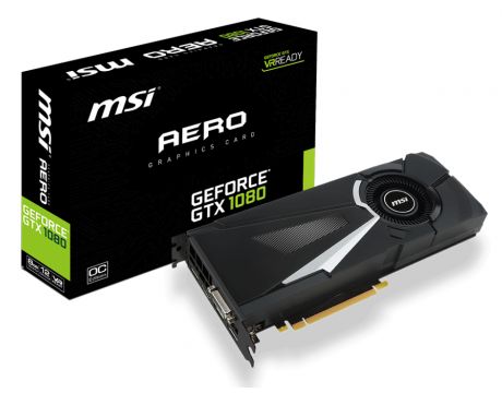 MSI GeForce GTX 1080 8GB Aero OC на супер цени