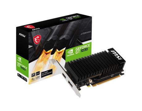 MSI GeForce GT 1030 4GB OC Low Profile на супер цени