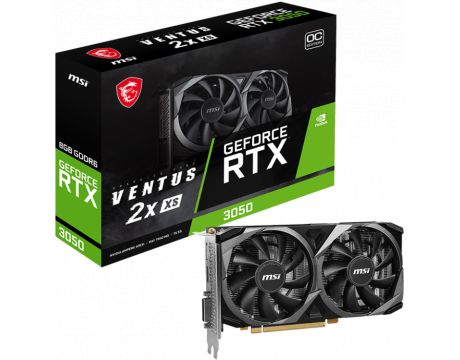 MSI GeForce RTX 3050 8GB VENTUS 2X XS OC на супер цени