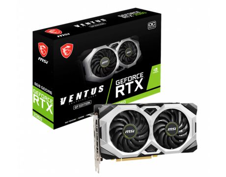 MSI GeForce RTX 2060 6GB VENTUS GP OC на супер цени