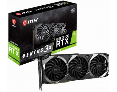 MSI GeForce RTX 3070 8GB VENTUS 3X OC LHR на супер цени