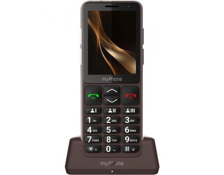 myPhone Bueno LTE Praline Collection, 48MB, 128MB, Brown на супер цени