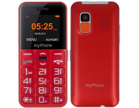 myPhone Halo Easy, 4MB, 4MB, Red на супер цени