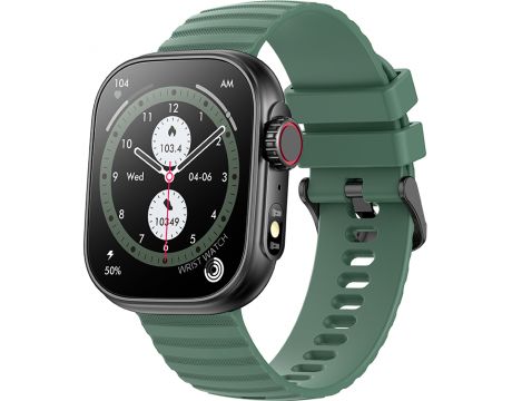 myPhone Watch Tool, 41 мм, черен/зелен на супер цени