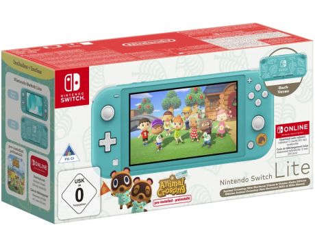 Nintendo Switch Lite Animal Crossing: New Horizons Timmy & Tommy Aloha Edition на супер цени