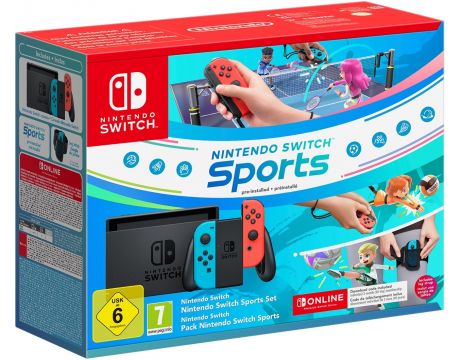 Nintendo Switch + Nintendo Switch Sports Bundle на супер цени