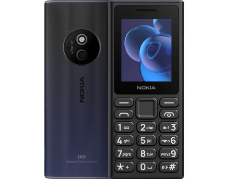 Nokia 110 2025, 4MB, 4MB, Charcoal на супер цени