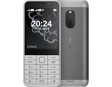Nokia 230 (2025), 8MB, 16MB, White на супер цени