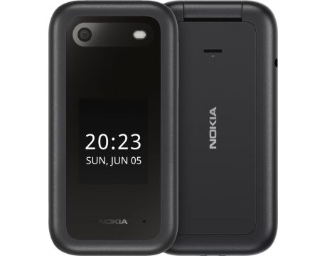 Nokia 2660 Flip, 45MB, 128MB, Black на супер цени