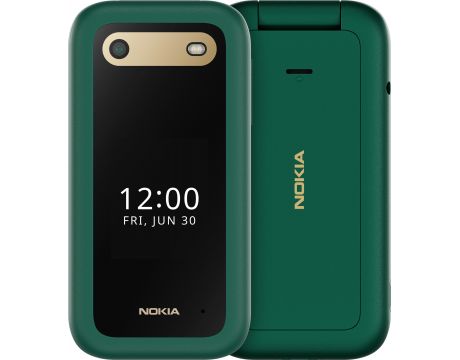 Nokia 2660 Flip, 45MB, 128MB, Lush Green - нарушена опаковка на супер цени