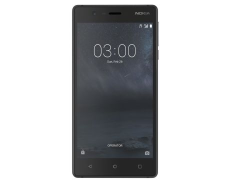 Nokia 3, черен на супер цени