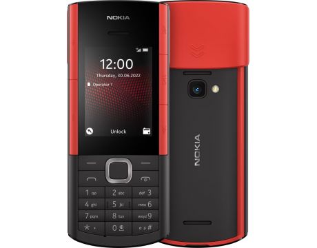 Nokia 5710 XpressAudio, 48MB, 128MB, Black/Red на супер цени