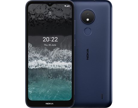 Nokia C21, 2GB, 32GB, Dark Blue - мострена бройка на супер цени