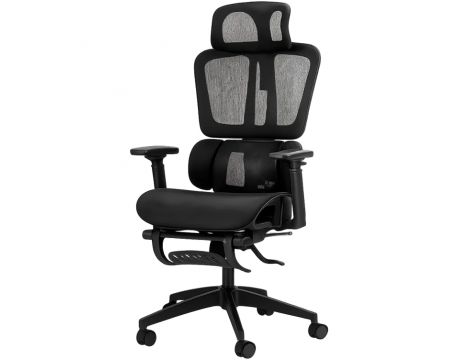 Офис В Aero Trone, черен на супер цени