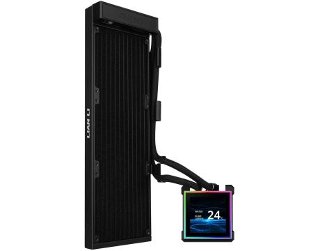 радиатор и помпа Lian Li HydroShift II LCD-S 360 Fanless на супер цени