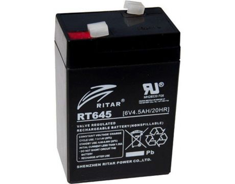 Ritar RT645 6V 4.5Ah на супер цени