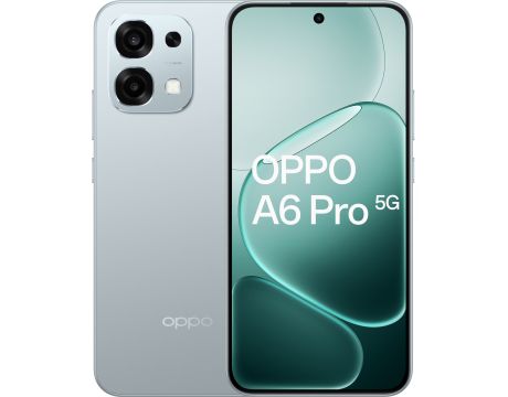OPPO A6 Pro 5G, 8GB, 256GB, Lunar Titanium на супер цени