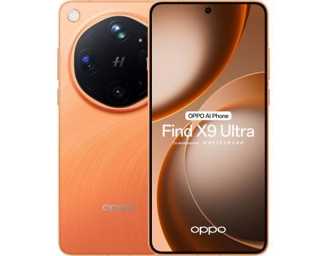 OPPO Find X9 Ultra, 12GB, 512GB, Canyon Orange на супер цени