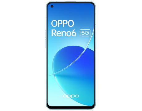 OPPO Reno6 5G, 8GB, 128GB, Arctic Blue на супер цени