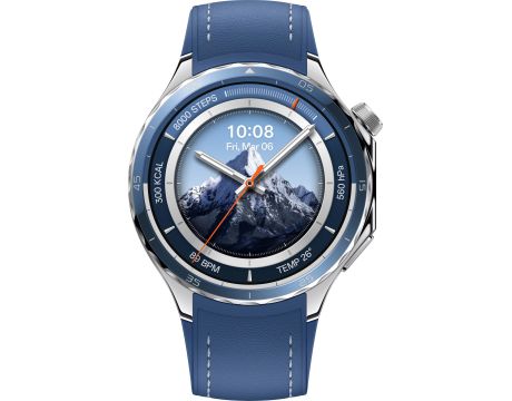 OPPO Watch X2, 46 мм, сребрист/син на супер цени