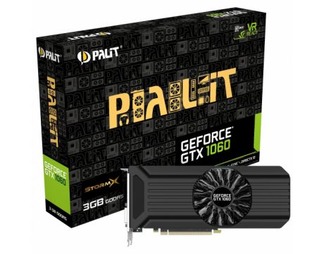 Palit GeForce GTX 1060 3GB StormX OC на супер цени