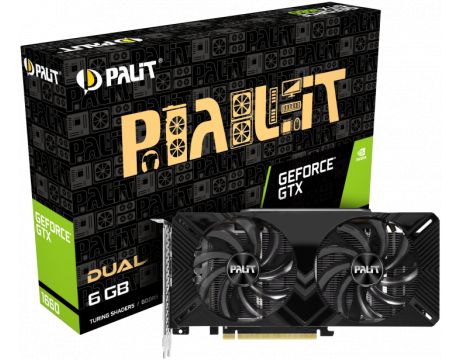 Palit GeForce GTX 1660 6GB Dual на супер цени