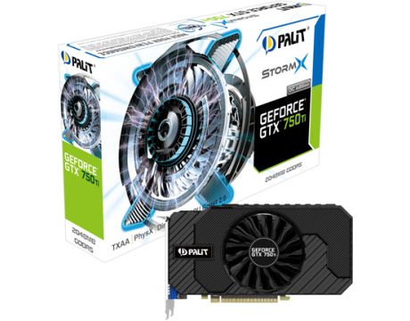 Palit GeForce GTX 750 Ti 2GB StormX OC на супер цени