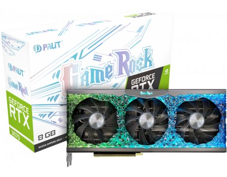 Palit GeForce RTX 3070 8GB GameRock V1 LHR на супер цени