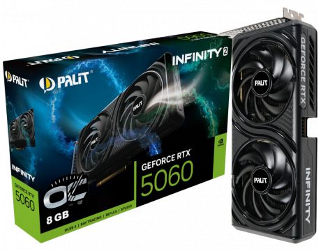 Palit GeForce RTX 5060 8GB Infinity 2 OC DLSS 4 на супер цени