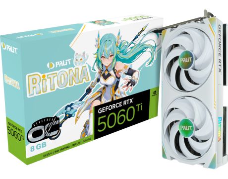 Palit GeForce RTX 5060 Ti 8GB RiTONA OC DLSS 4 на супер цени