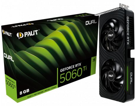 Palit GeForce RTX 5060 Ti 8GB Dual DLSS 4 на супер цени