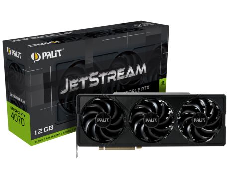 Palit GeForce RTX 4070 12GB JetStream DLSS 3 на супер цени